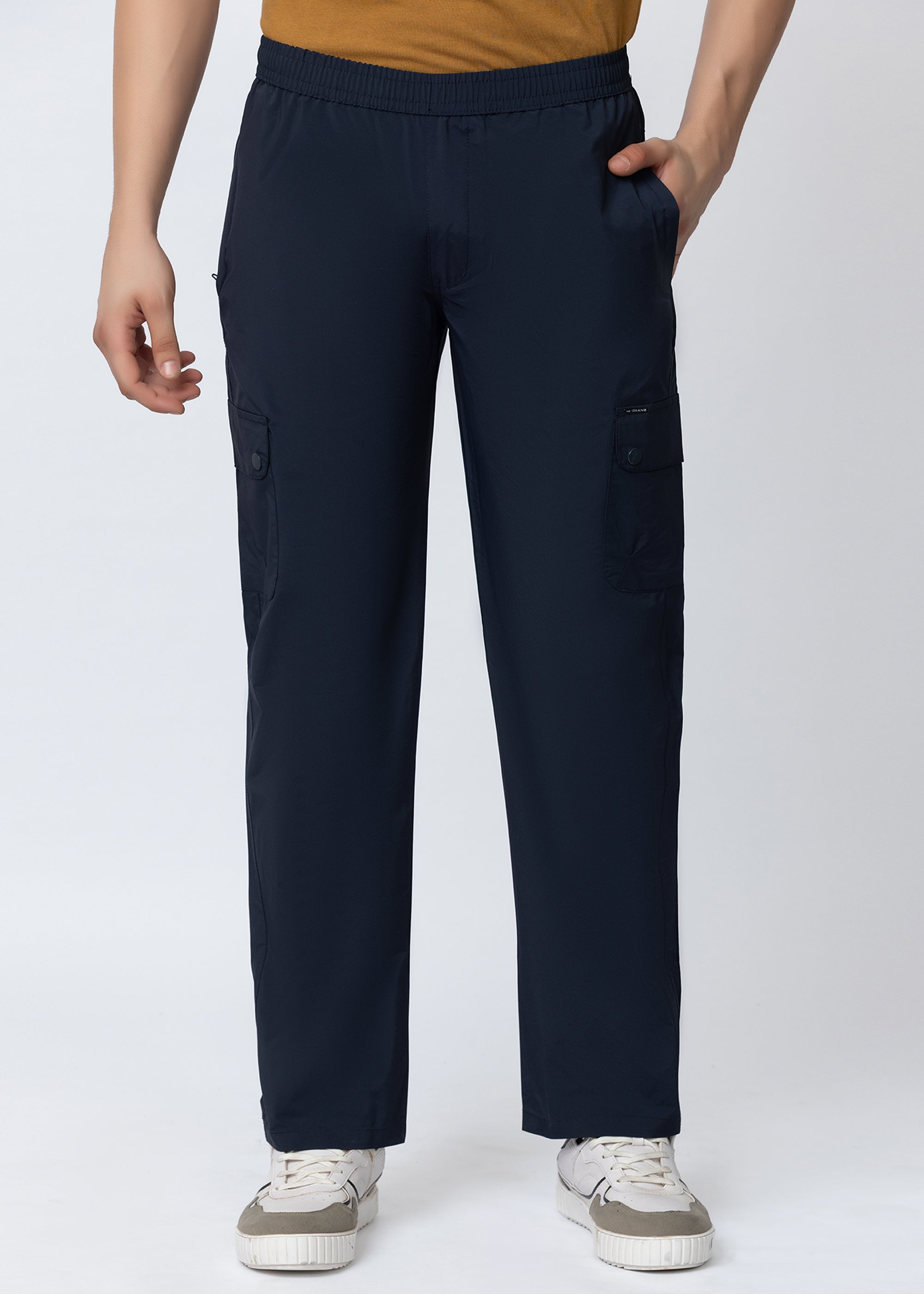 NAVY TRAVEL CARGO PANT