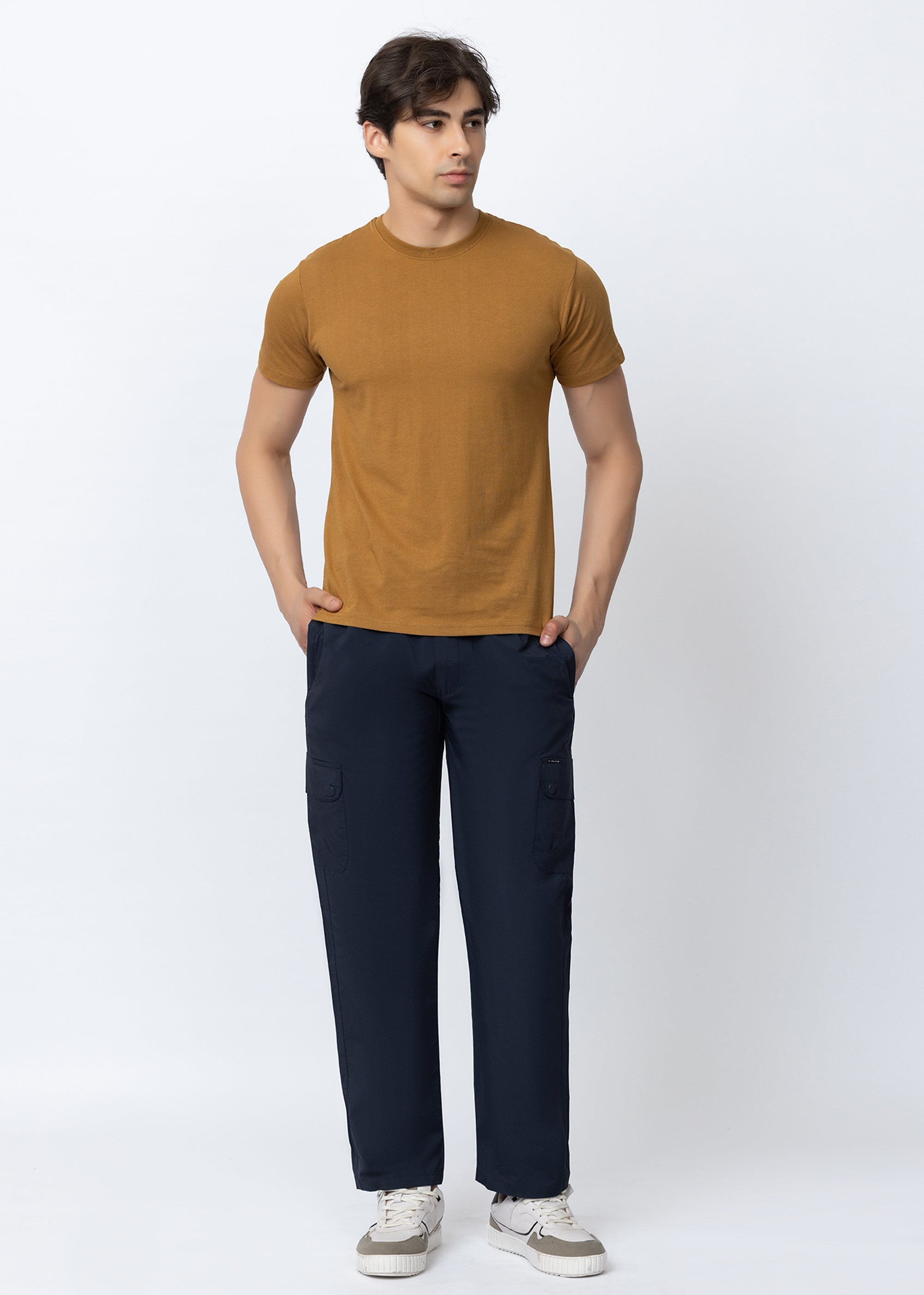 NAVY TRAVEL CARGO PANT
