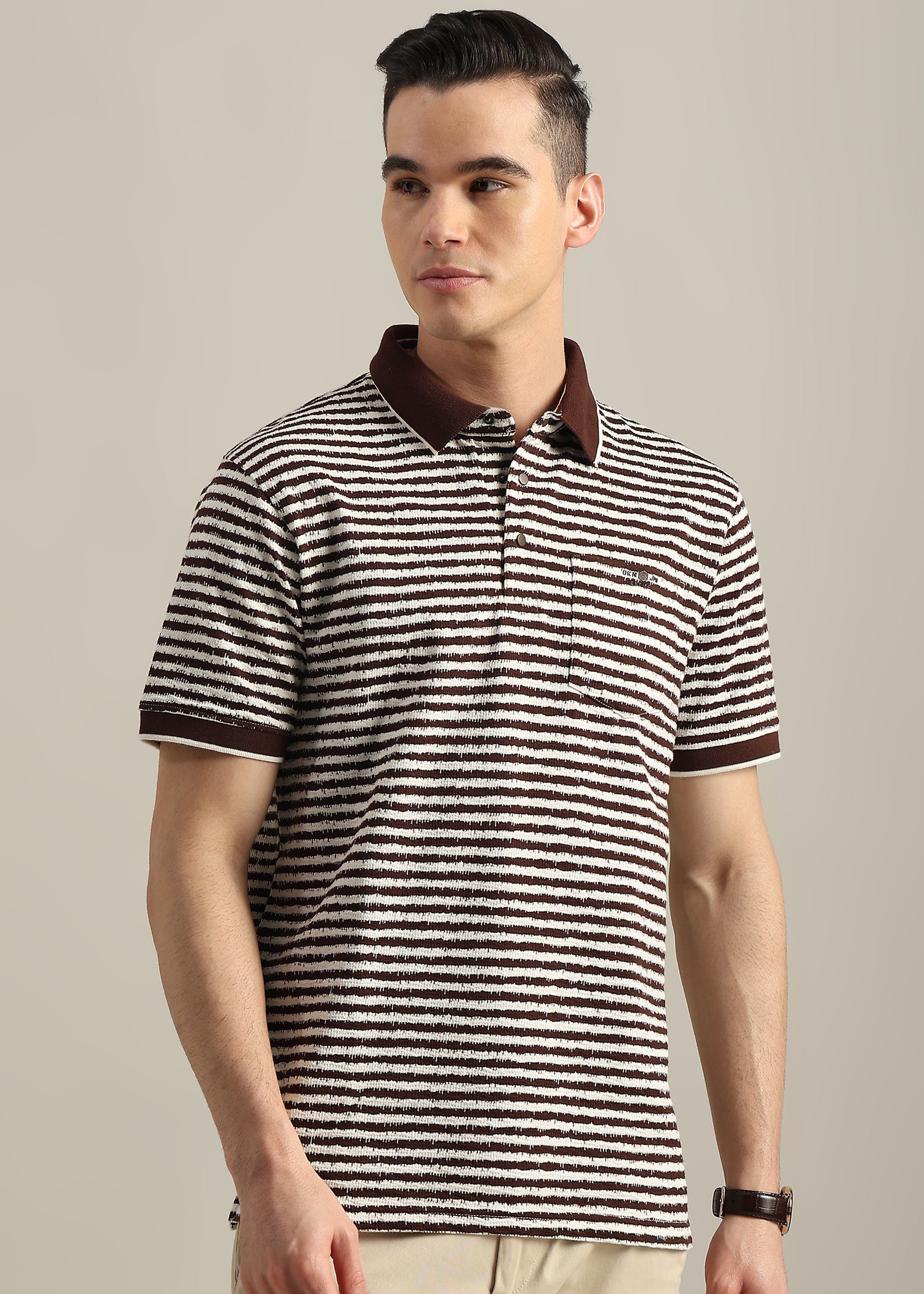 COFFEE PREMIUM STRUCTURED POLO SHIRT