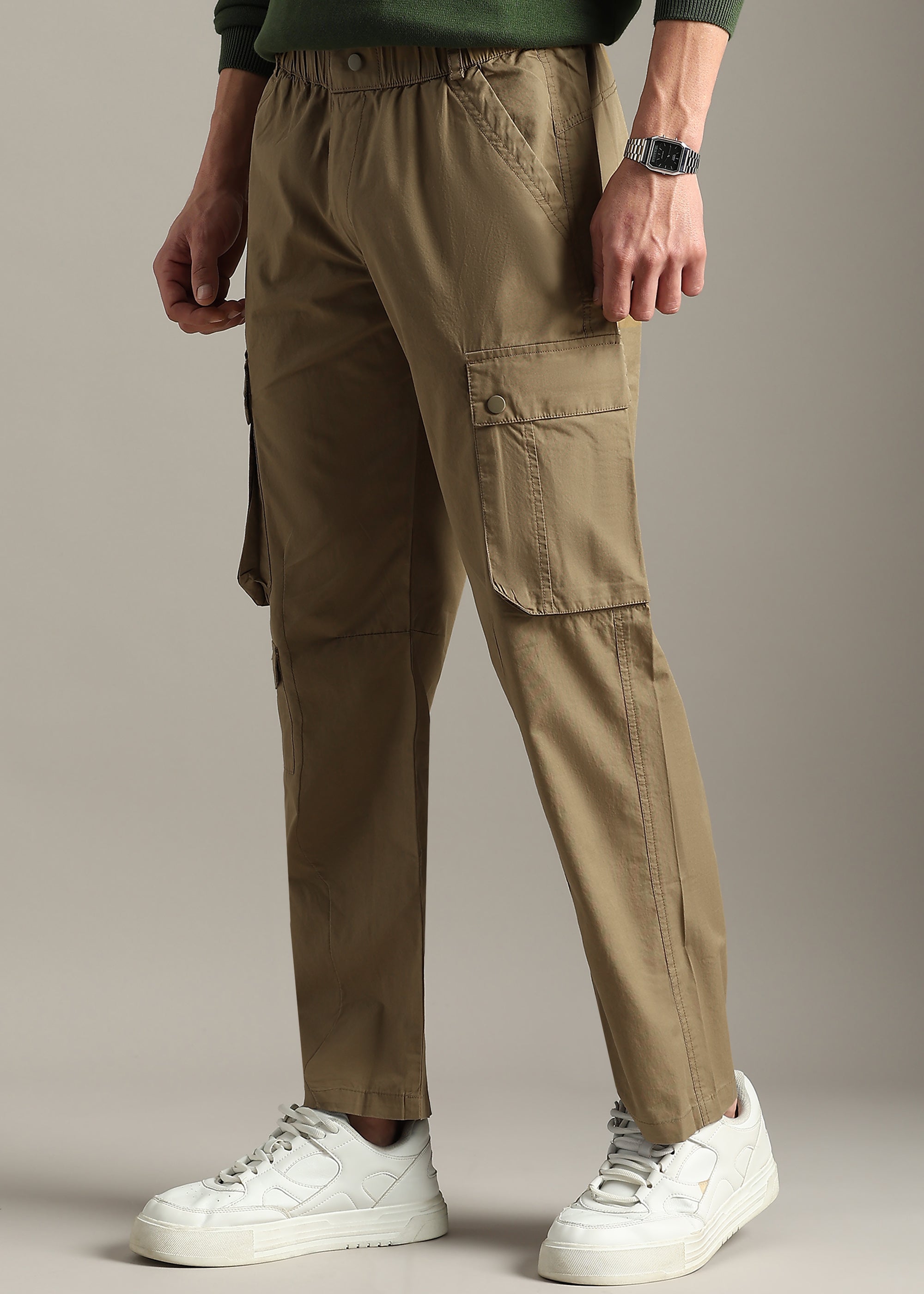 MOUSE MULTI POCKET COTTON CARGO PANT