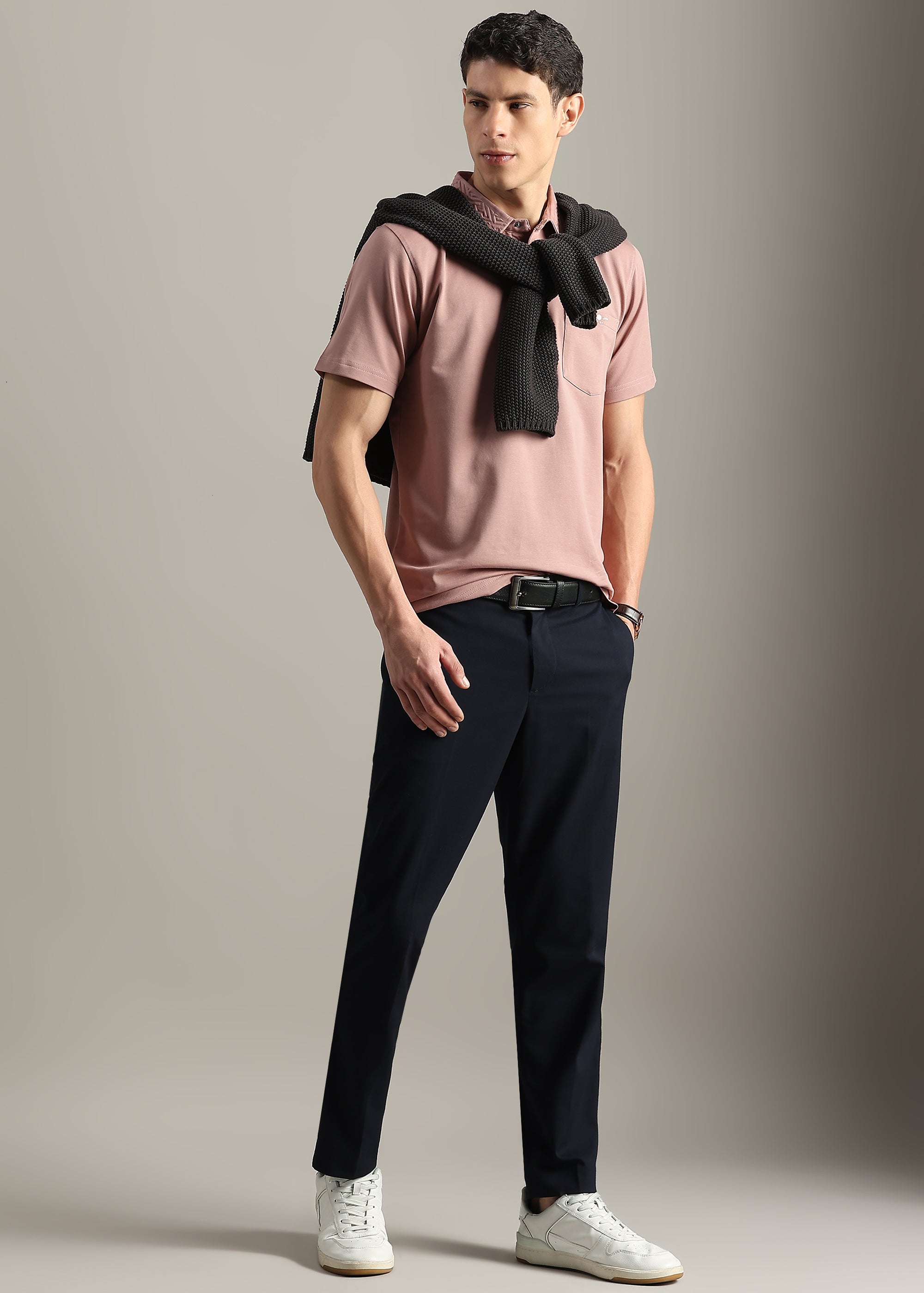 PINK PREMIUM STRUCTURED POLO SHIRT