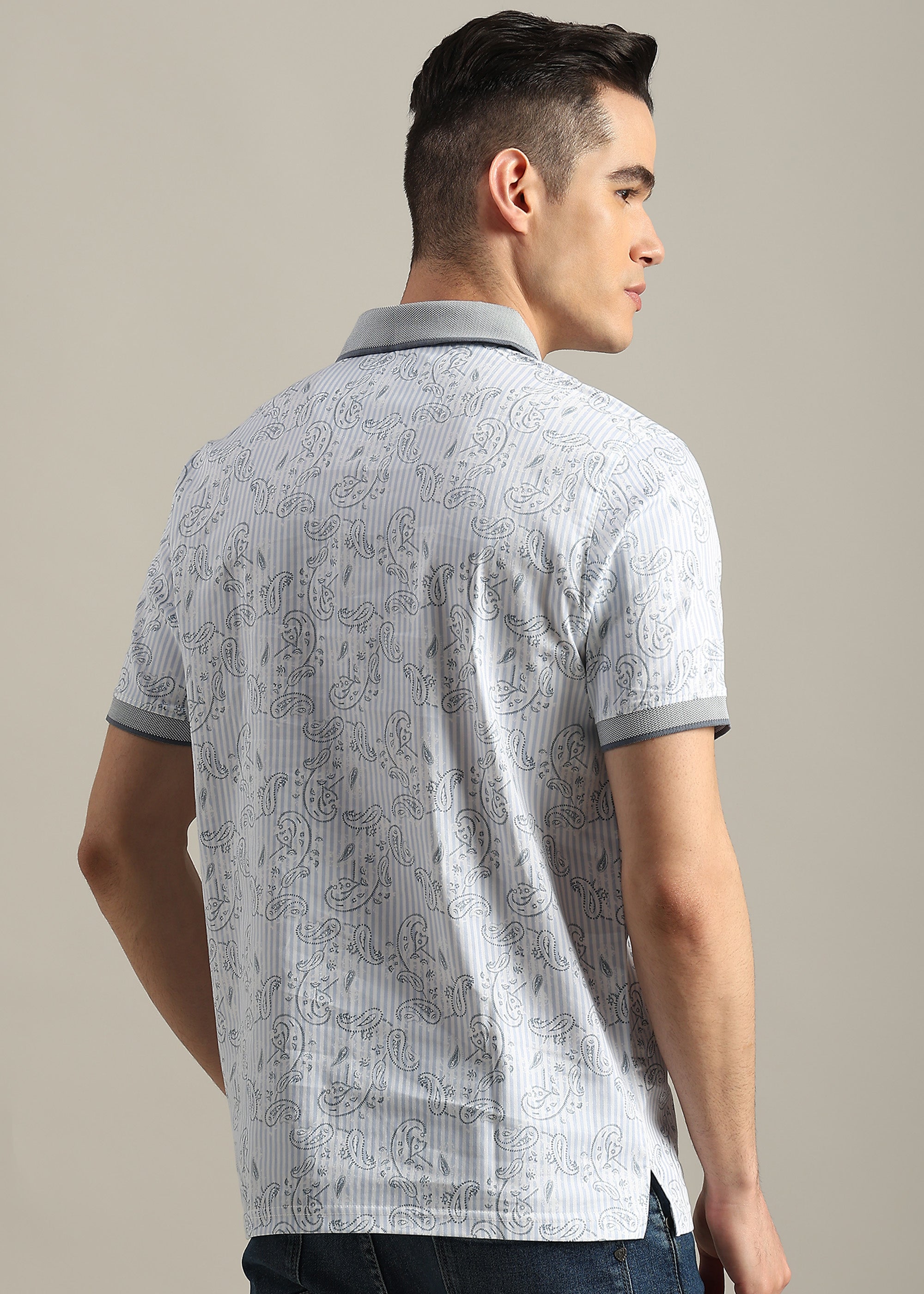 SKY PREMIUM COTTON ELASTANE POLO SHIRT