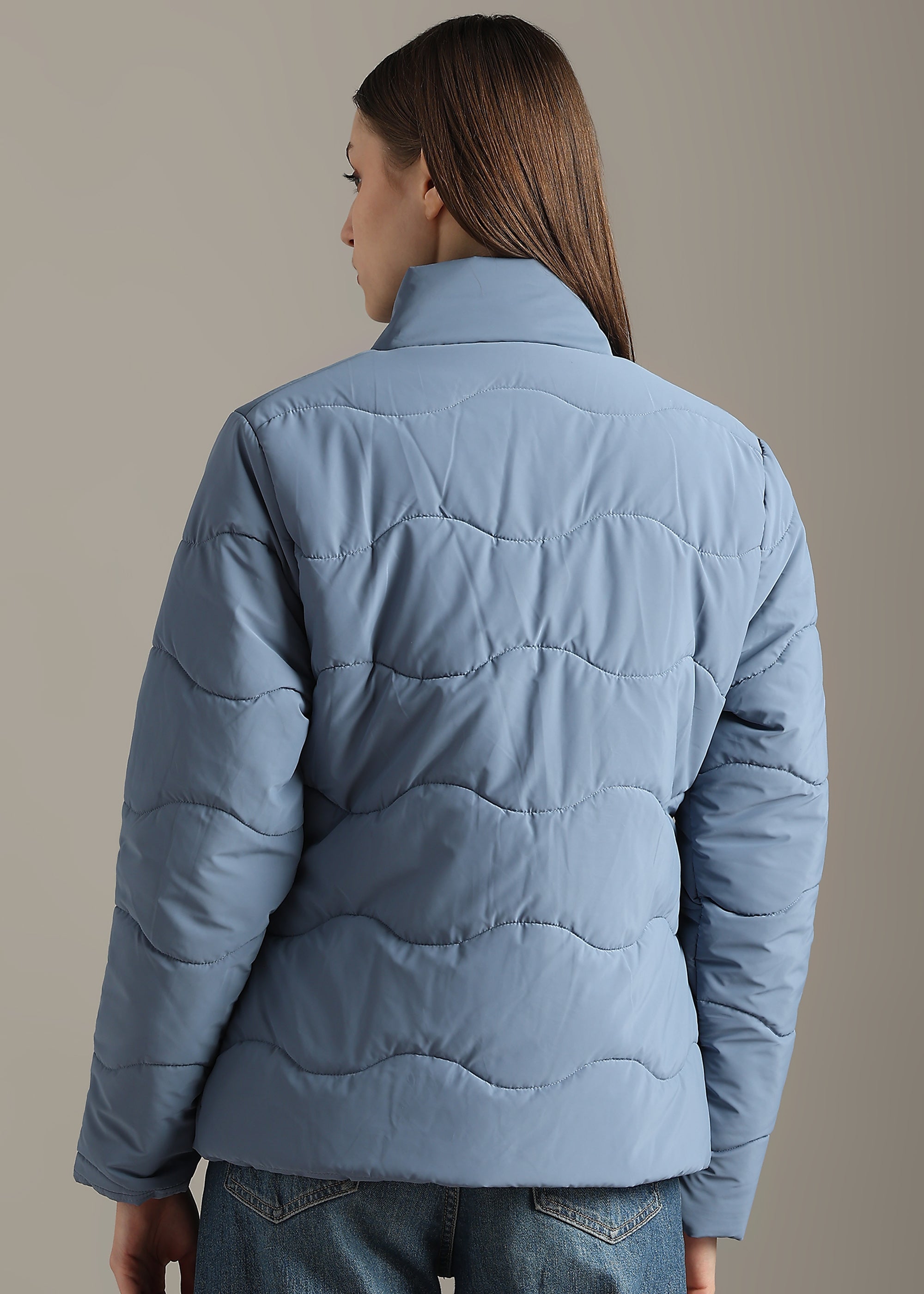 SKY NYLON TRENDING SOFT QUALITY FULL SLEEVE JACKET