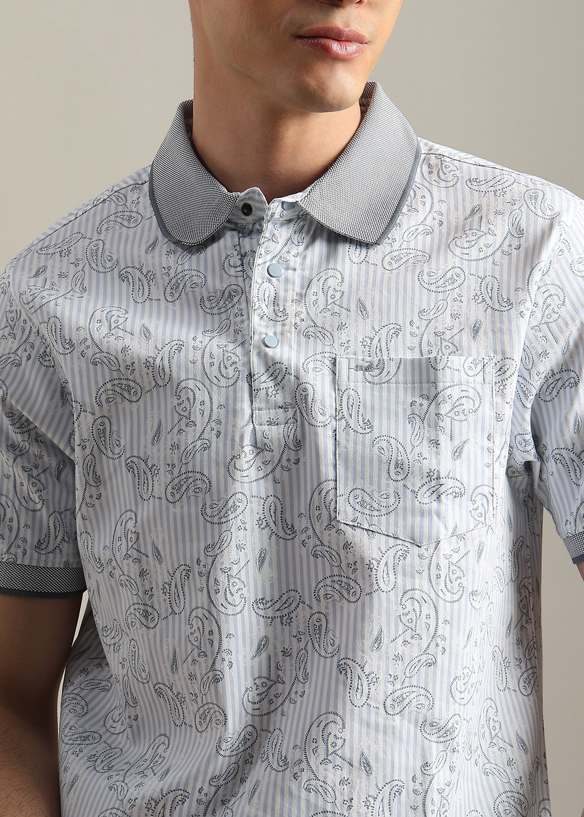 SKY PREMIUM COTTON ELASTANE POLO SHIRT