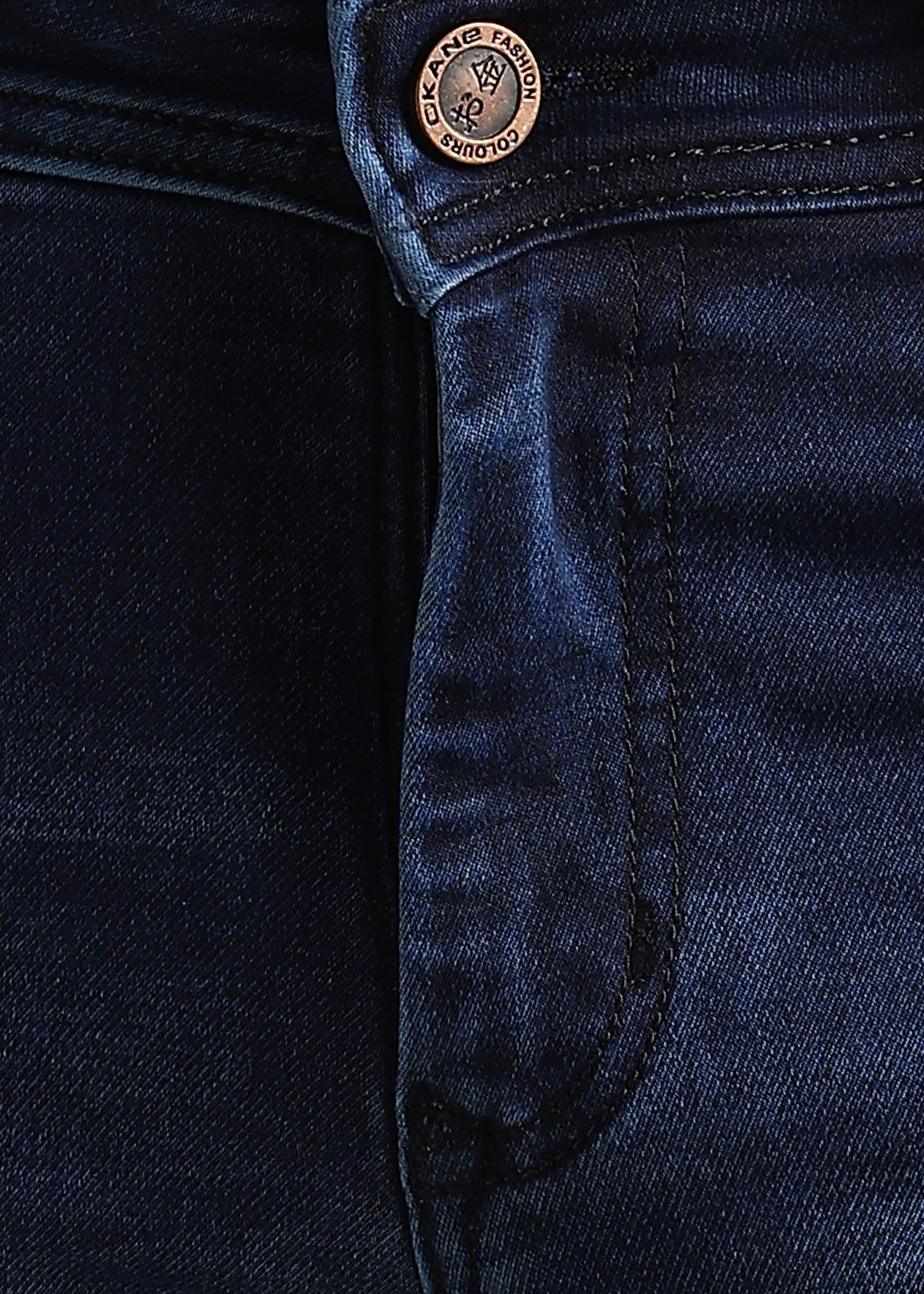 Blue Straight Fit Mid Rise Light Fade Jeans