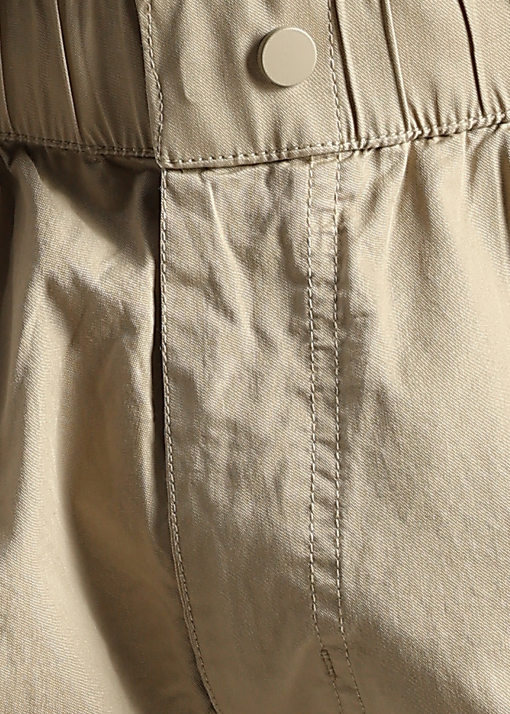 FAWN SOLID COTTON UTILITY JOGGER PANT