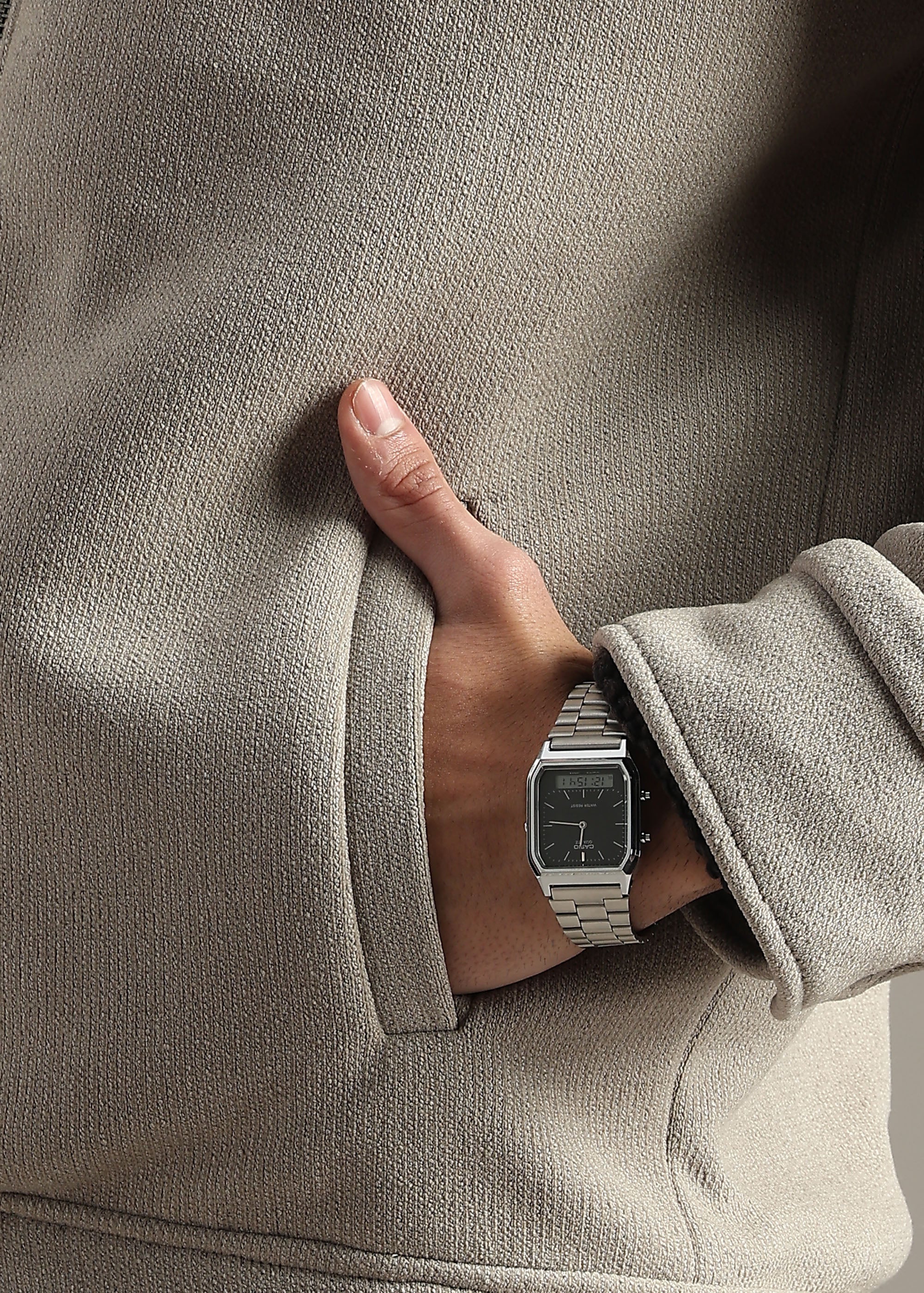 FAWN STRUCTURED BLOUSON FULL SLEEVE JACKET