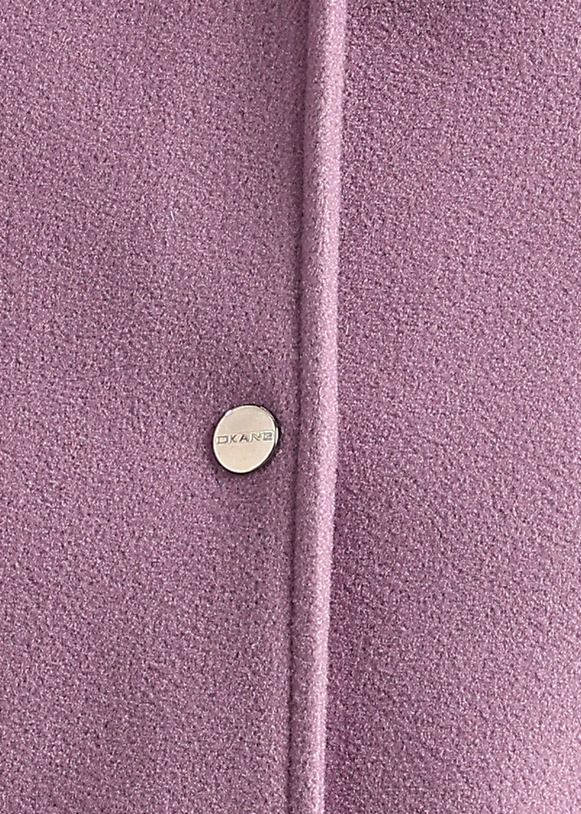 PINK SOLID TWEED SHORT BLOUSON COAT