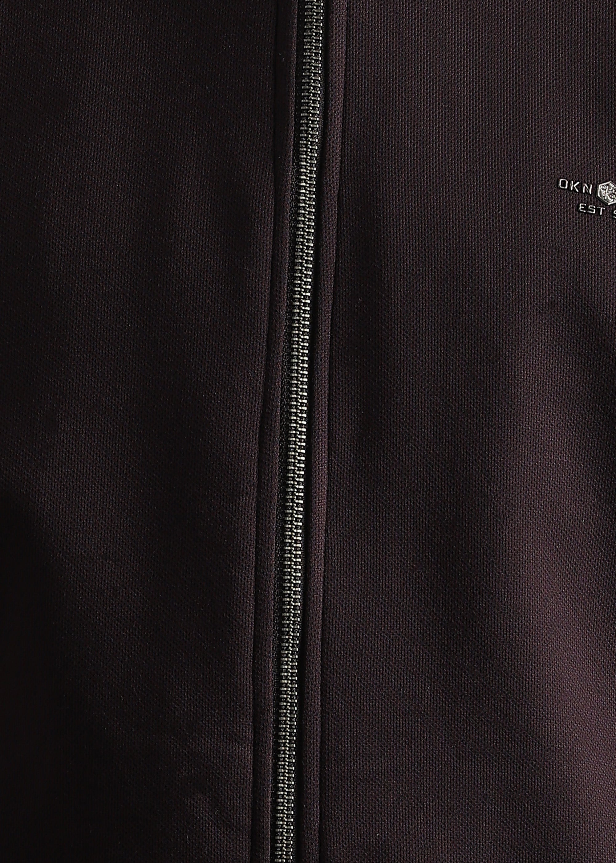 WINE STRUCTURED BLOUSON FORMAL FULL SLEEVE JACKET