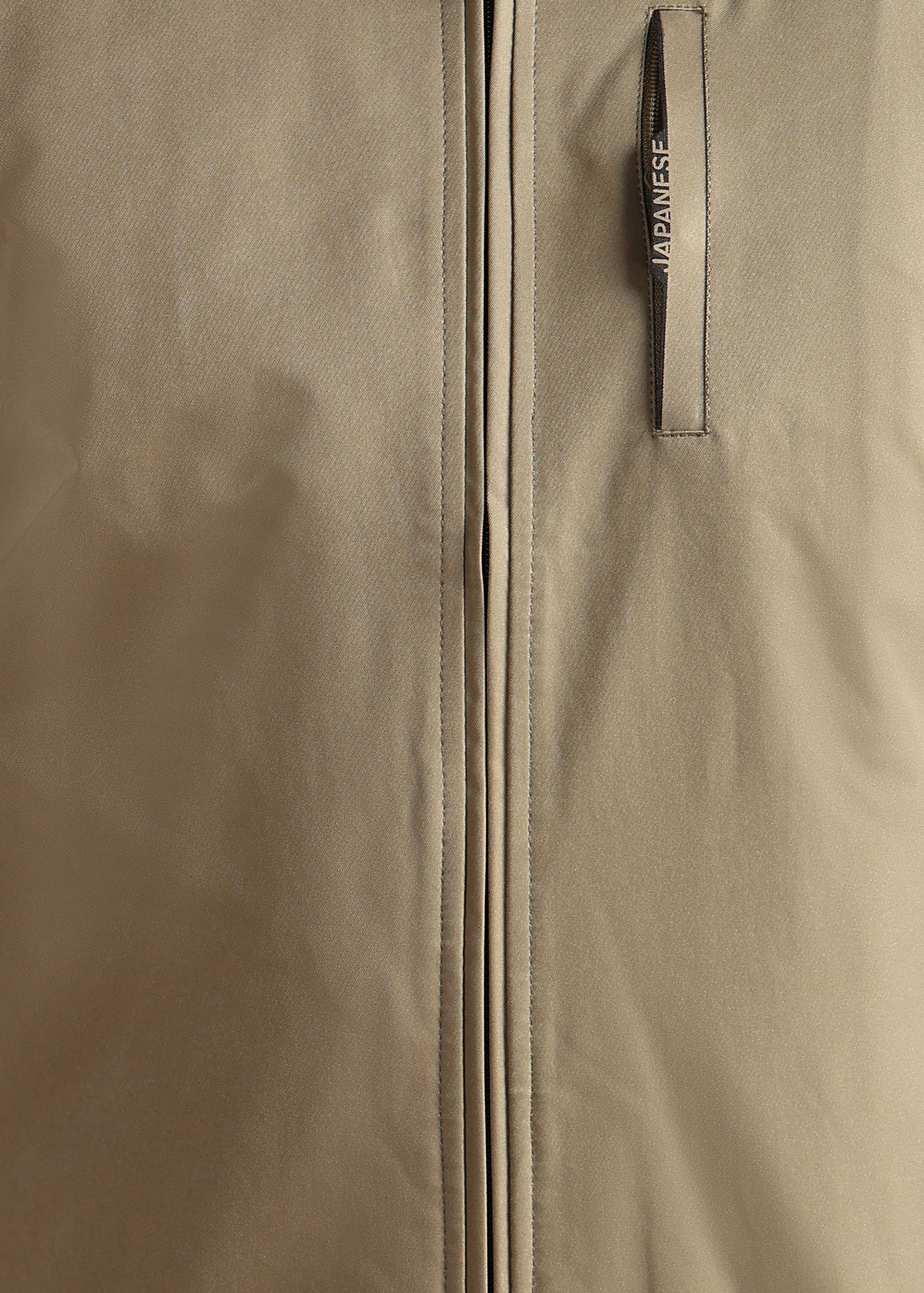 CAMEL SOLID REVERSIBLE MULTI POCKET FULL SLEEVE JACKET