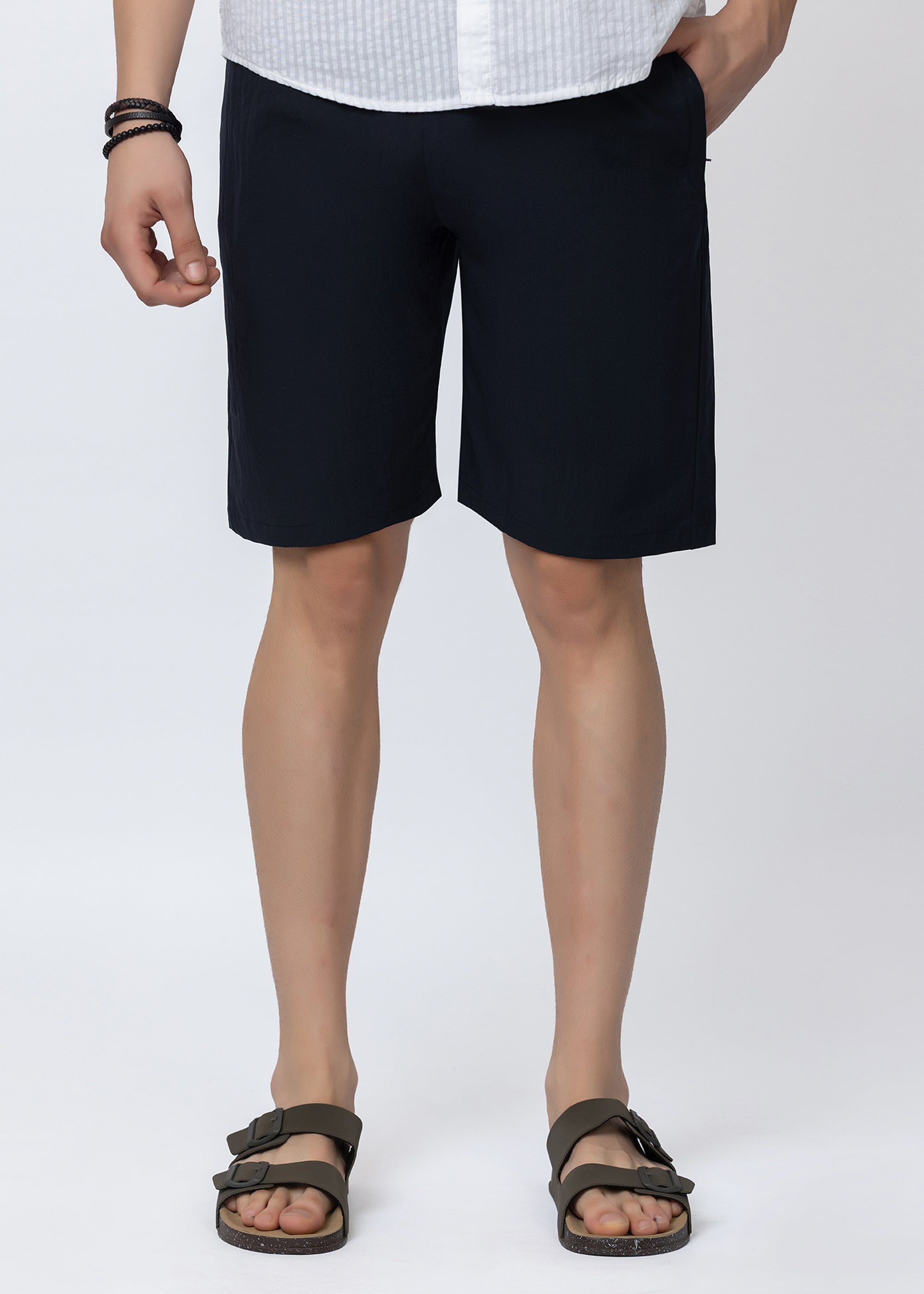 Navy shorts