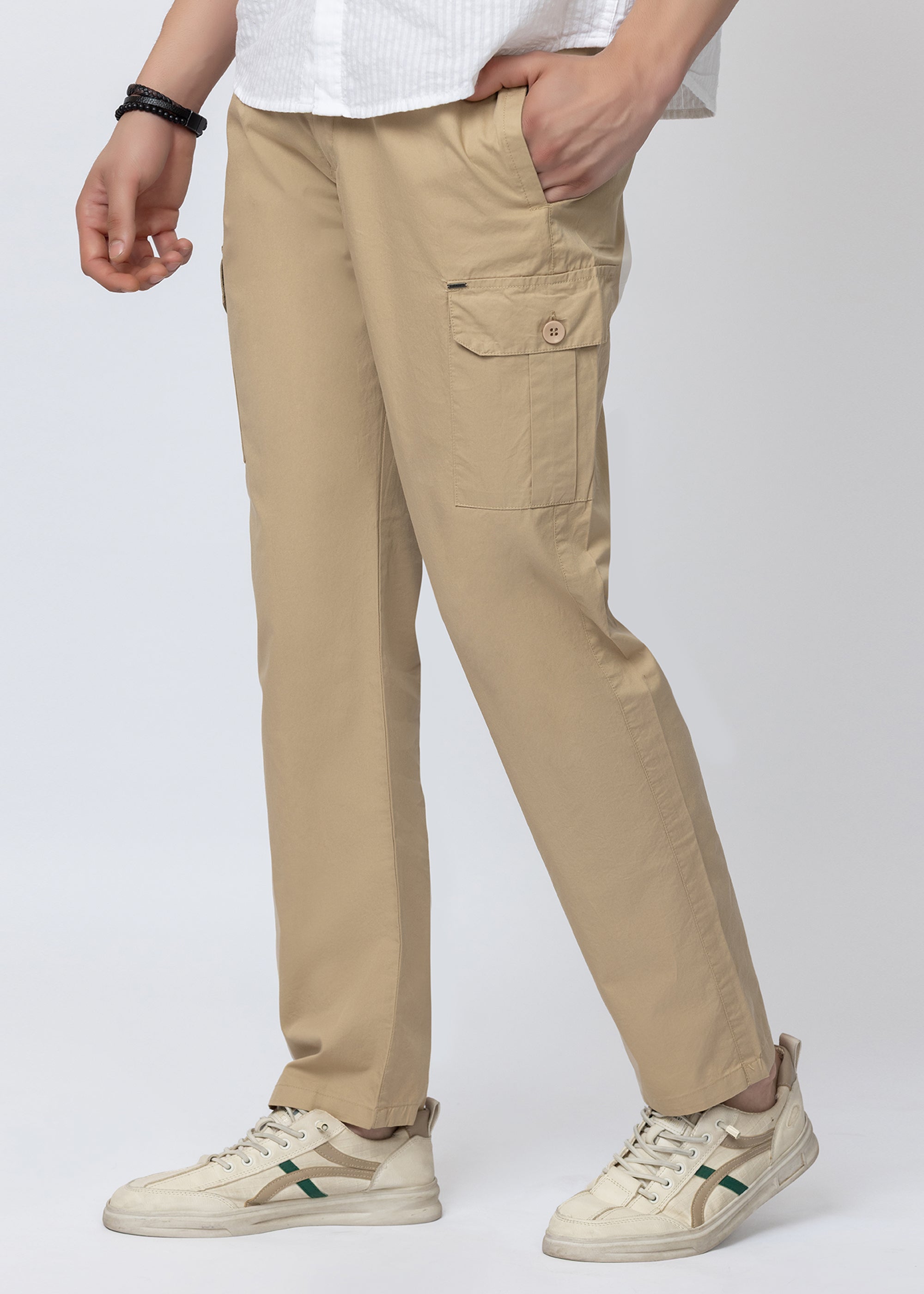 FAWN COTTON CARGO UTILITY PANT