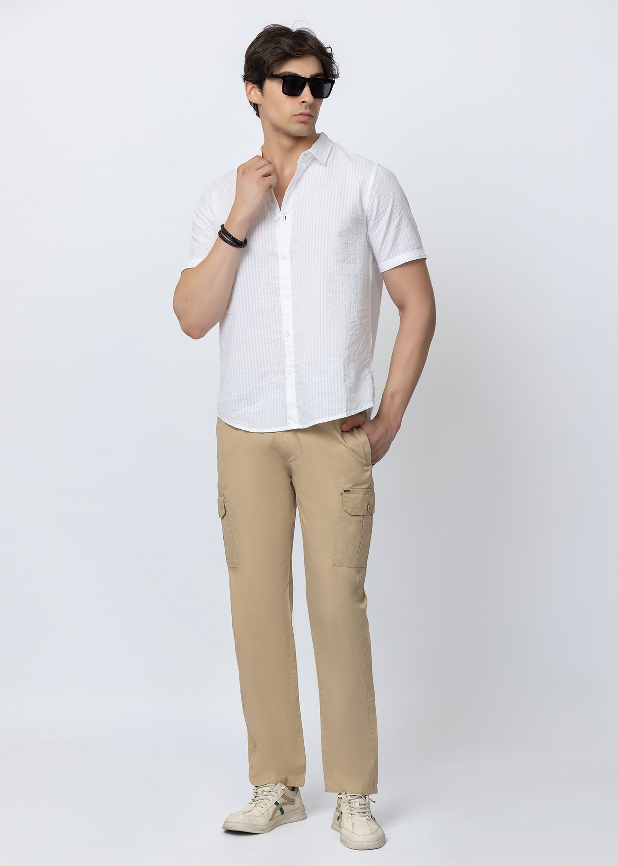 FAWN COTTON CARGO UTILITY PANT