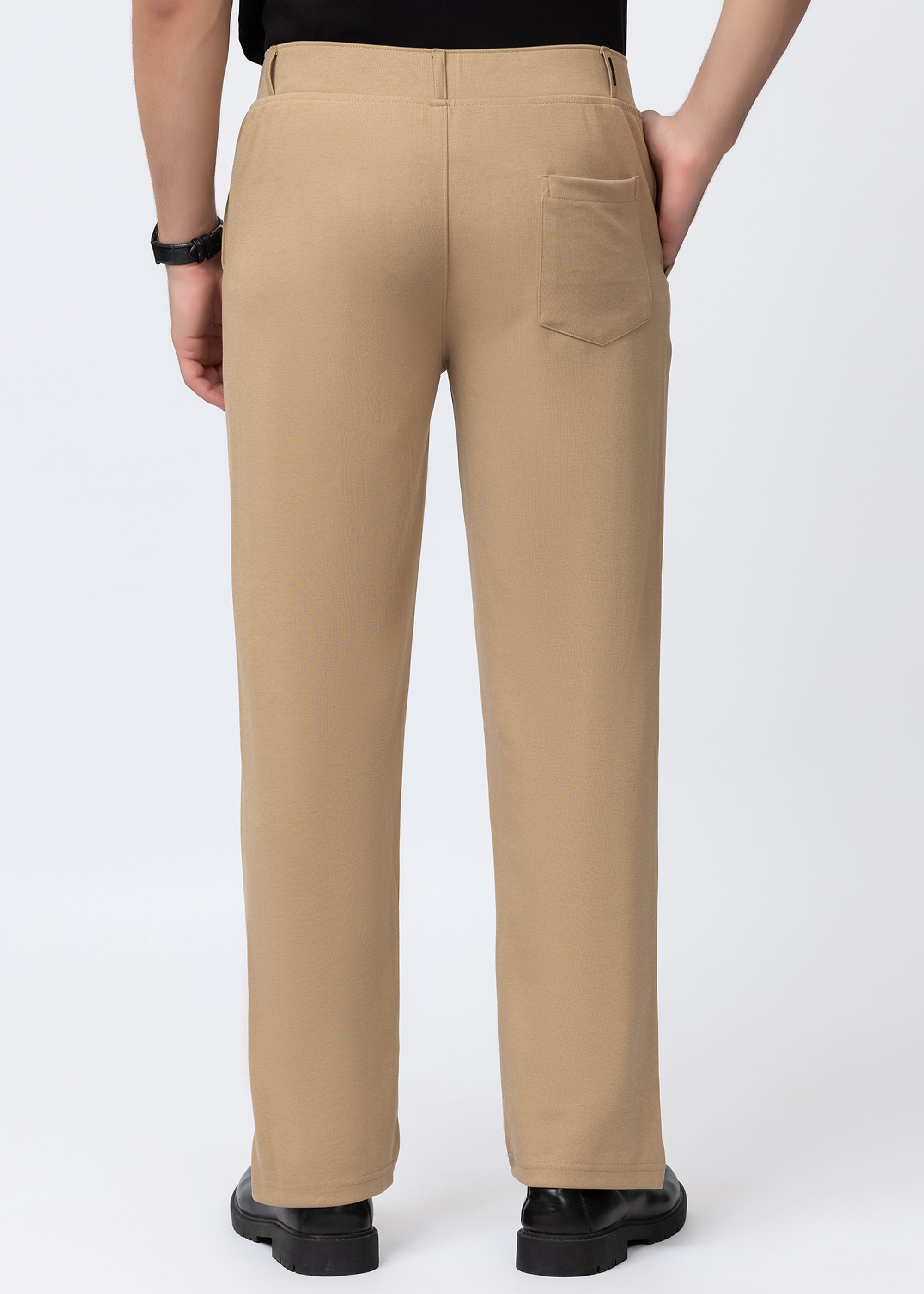 TAN COTTON WASHED CARGO PANT