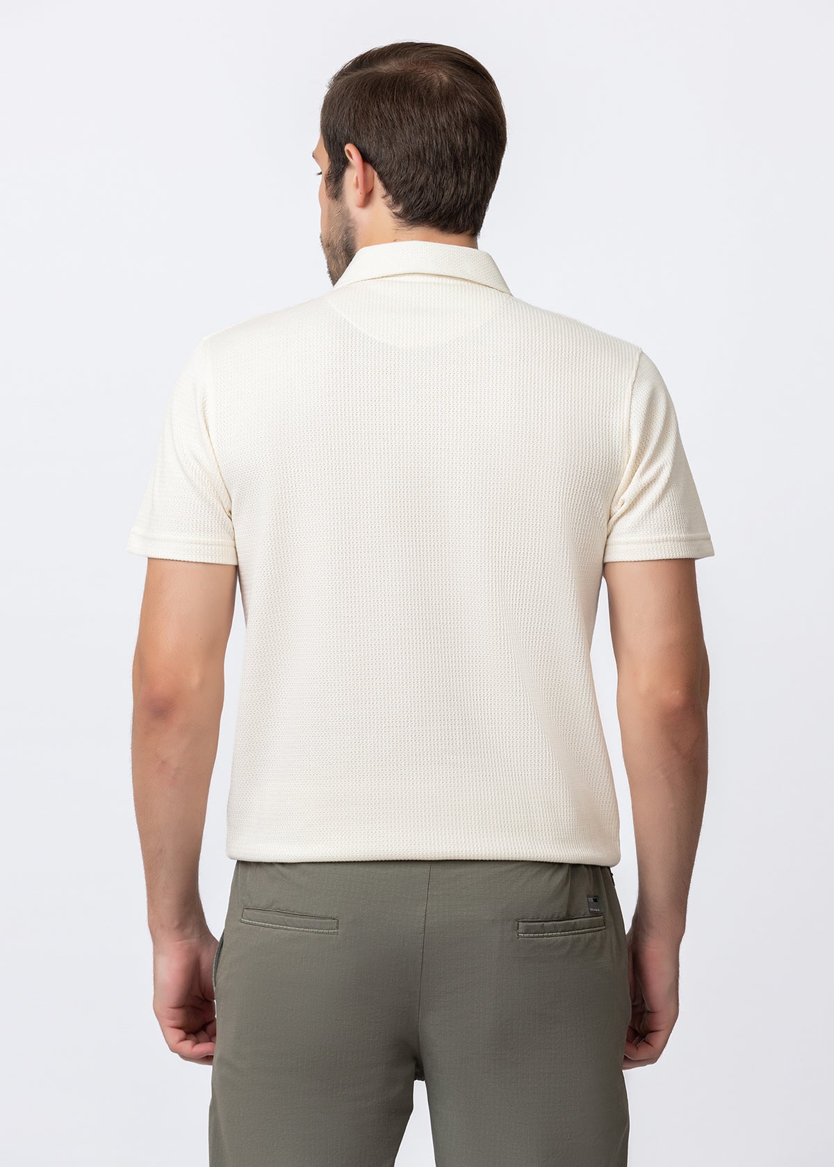 OFF WHITE Polo knit T-SHIRT