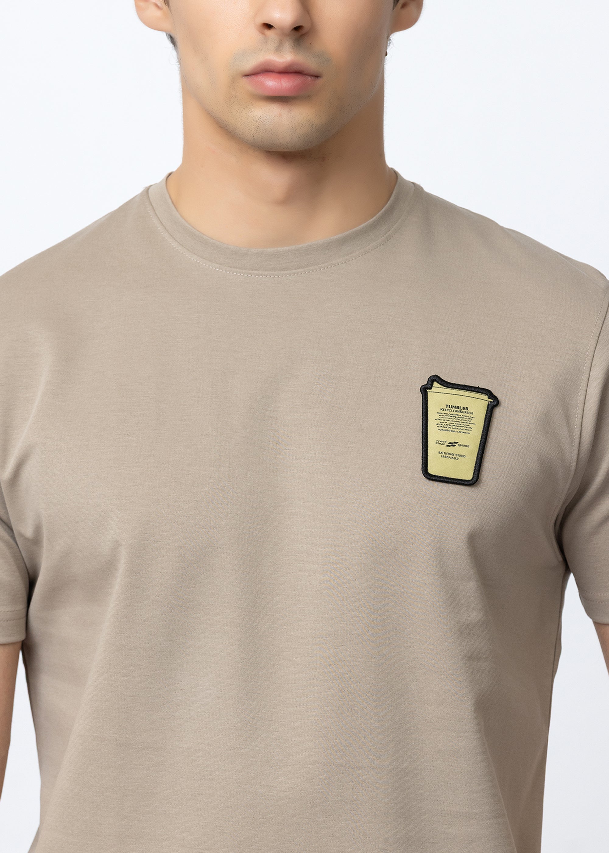 MOUSE COTTON RICH CREW NECK T-SHIRT