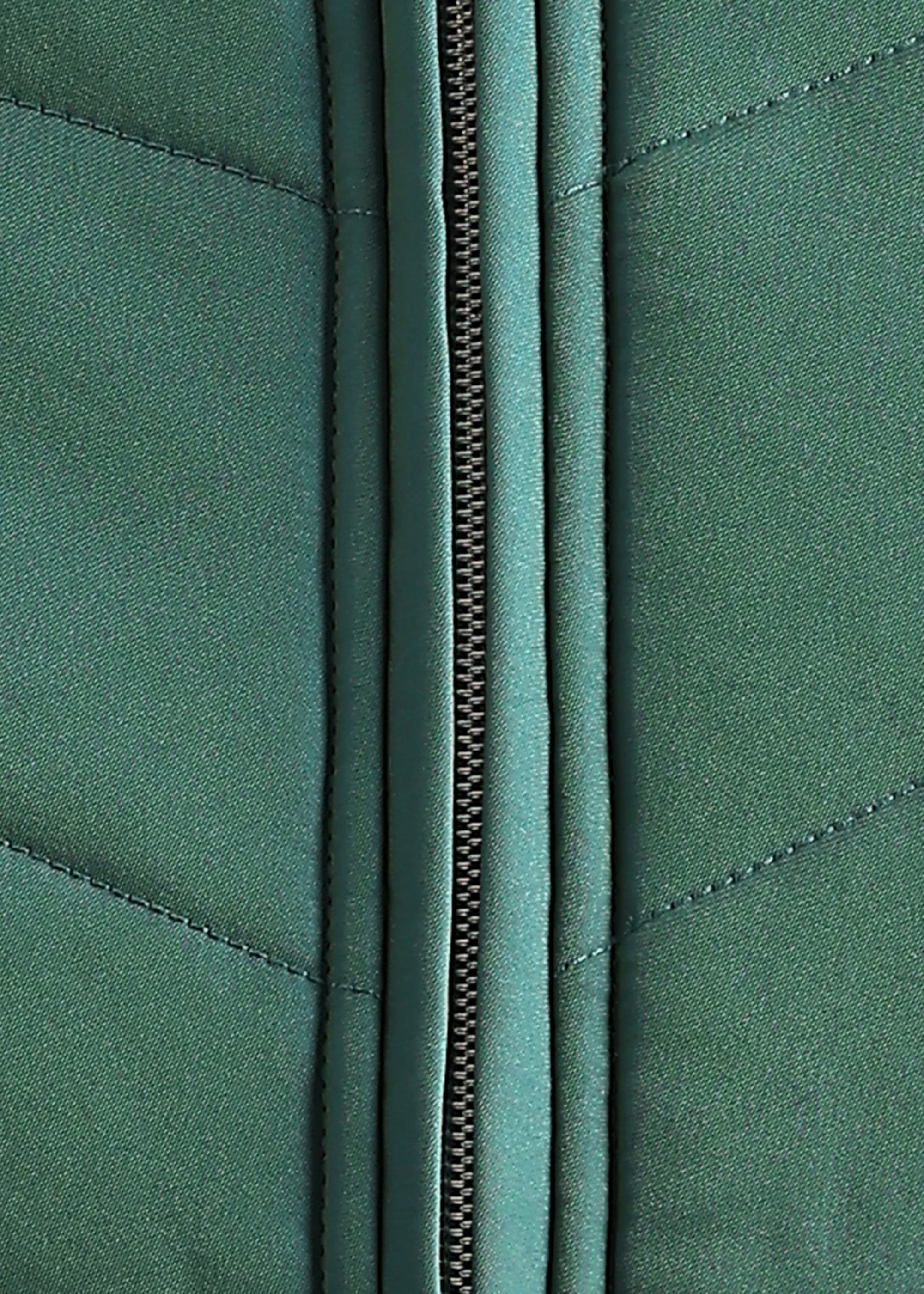 OLIVE SOLID REVERSIBLE TRENDY FULL SLEEVE JACKET