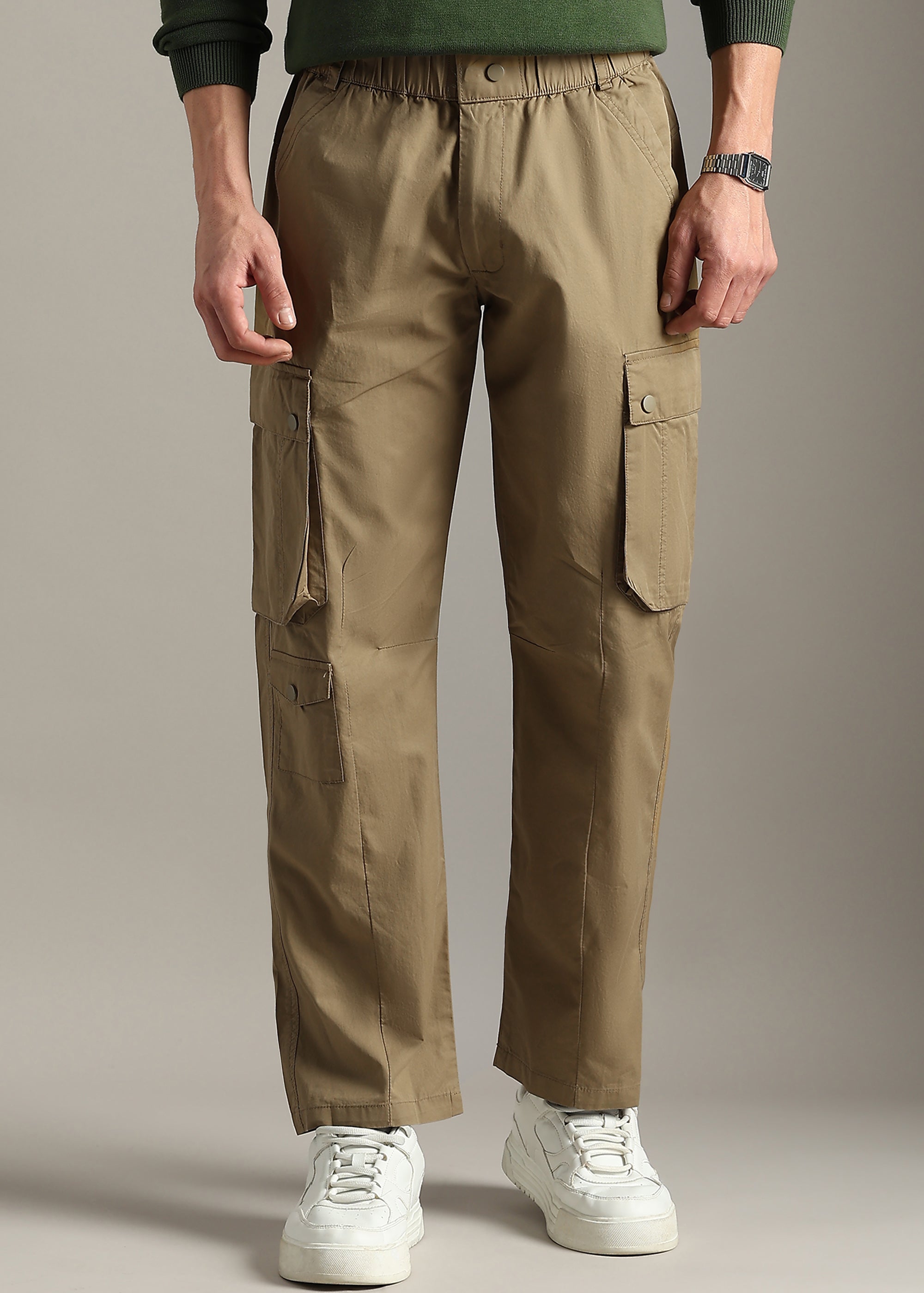 MOUSE MULTI POCKET COTTON CARGO PANT