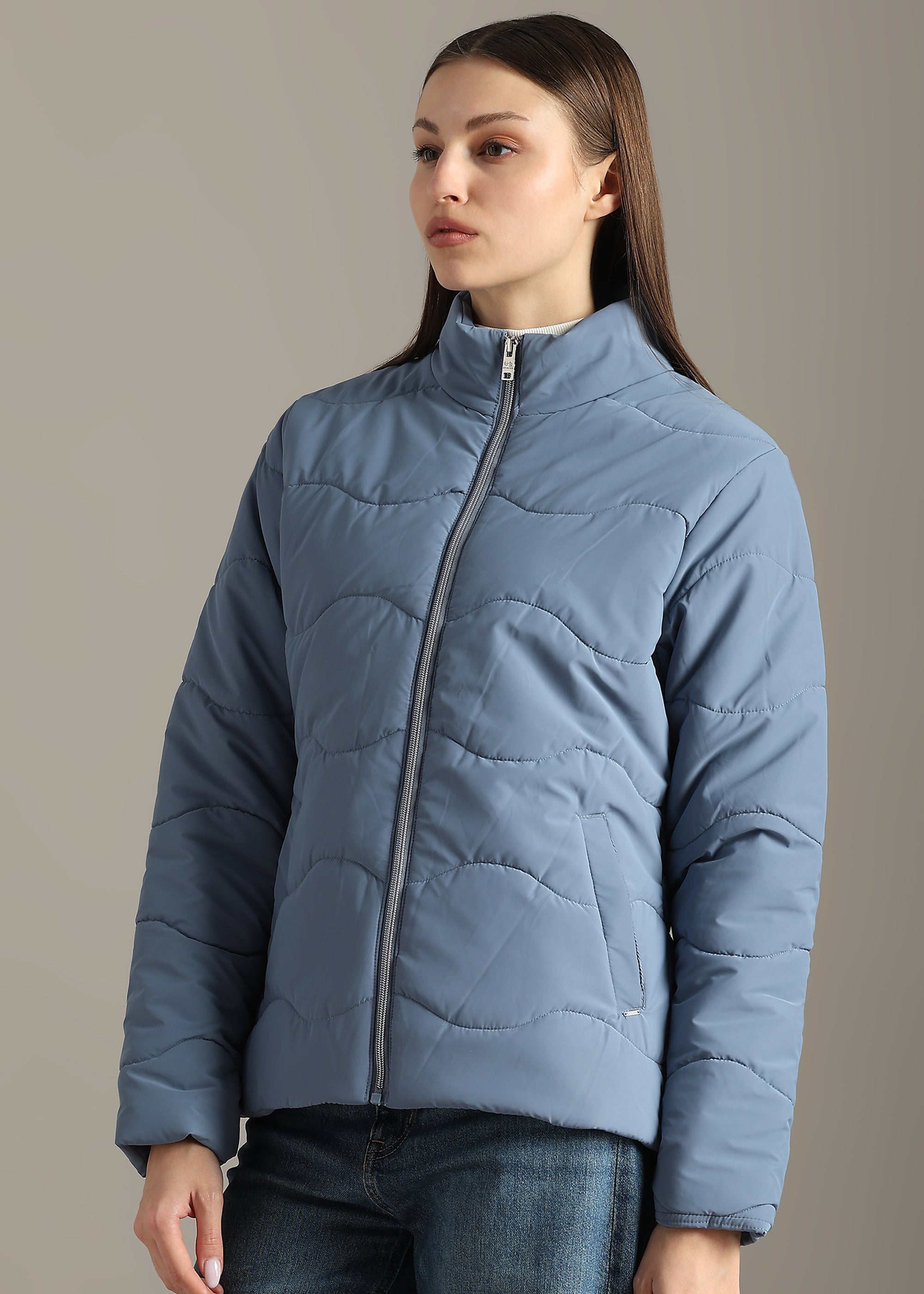 SKY NYLON TRENDING SOFT QUALITY FULL SLEEVE JACKET