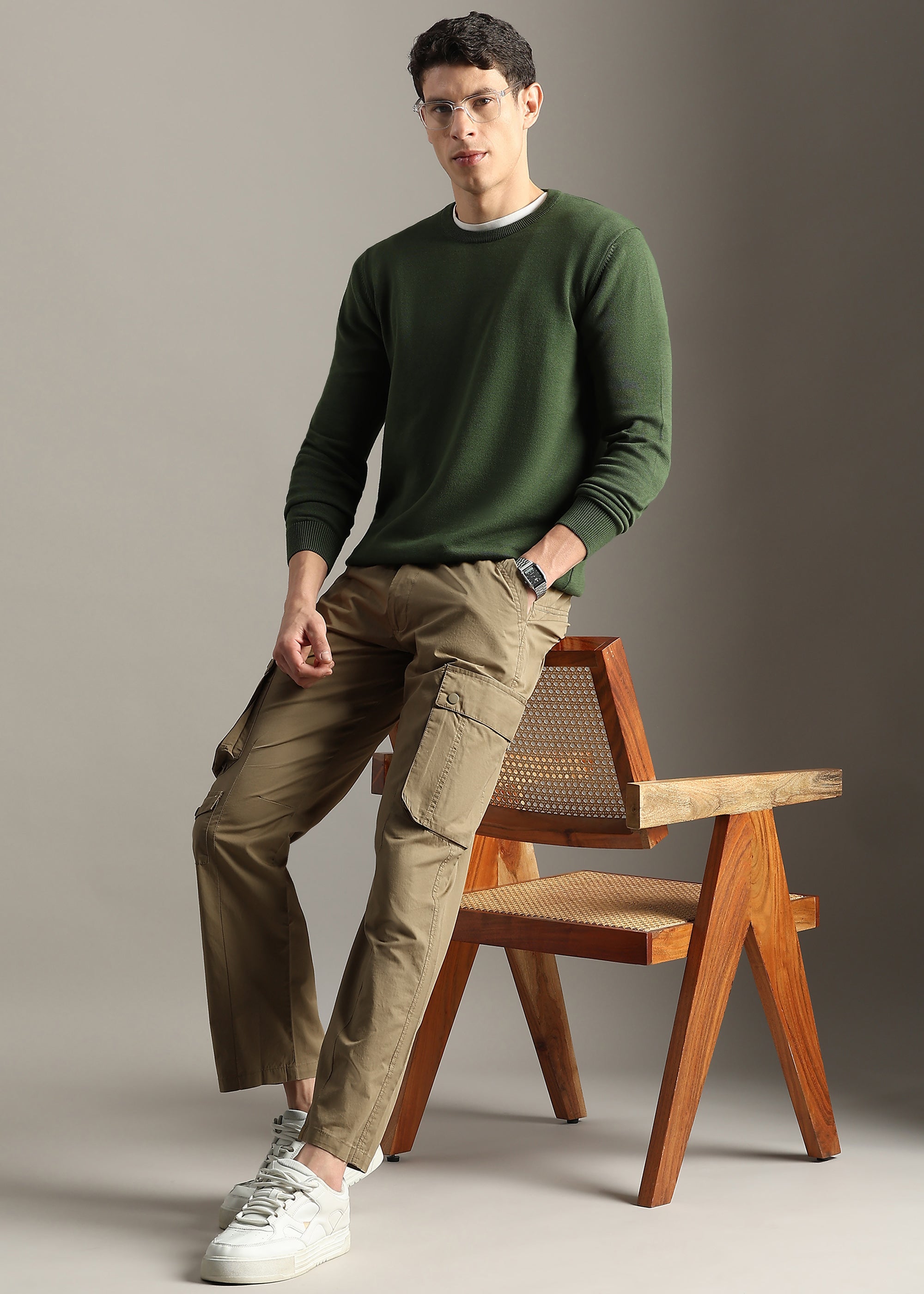 MOUSE MULTI POCKET COTTON CARGO PANT