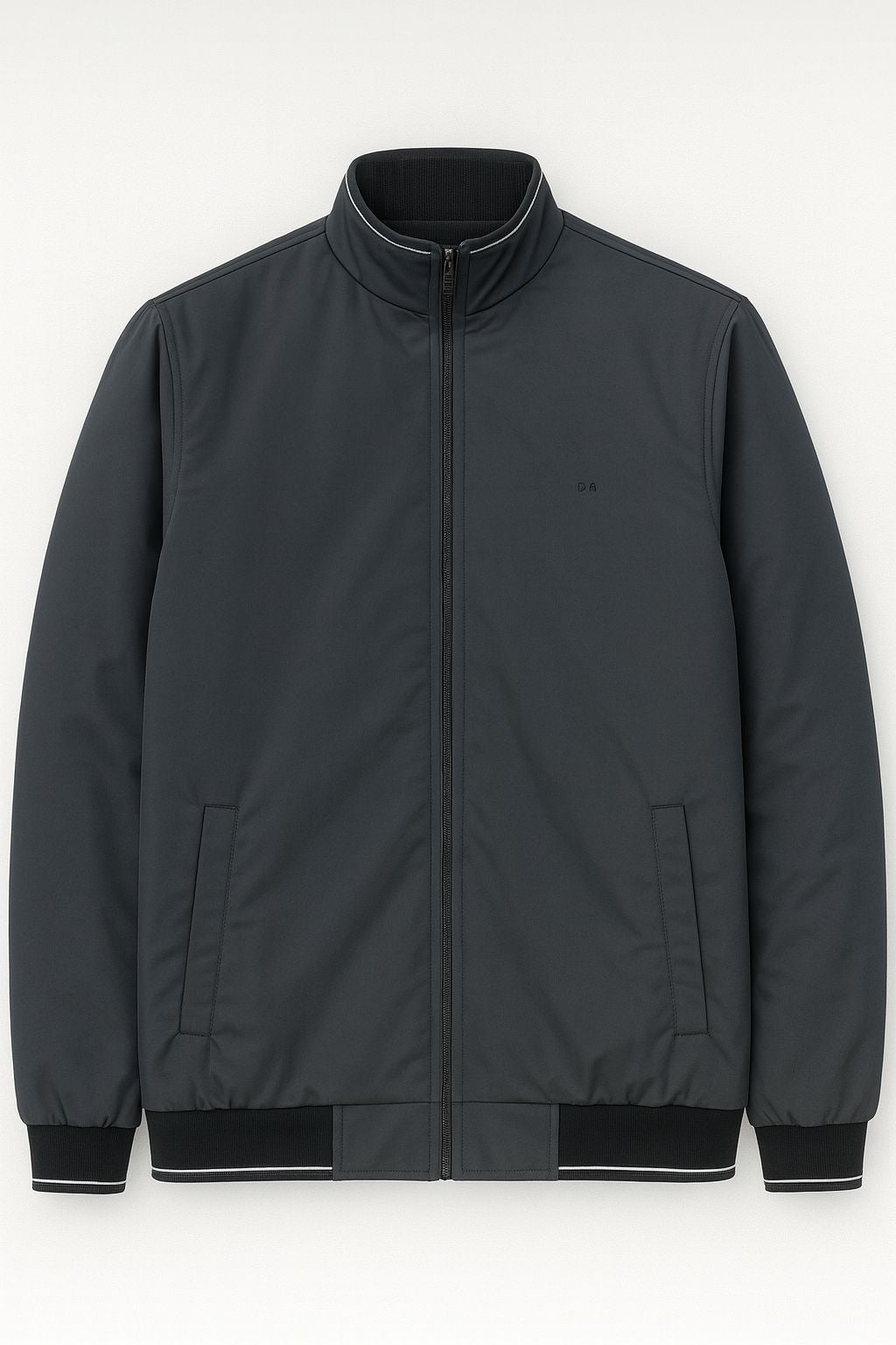 PLUS SIZE GREY REVERSIBLE MID WEIGHT JACKET