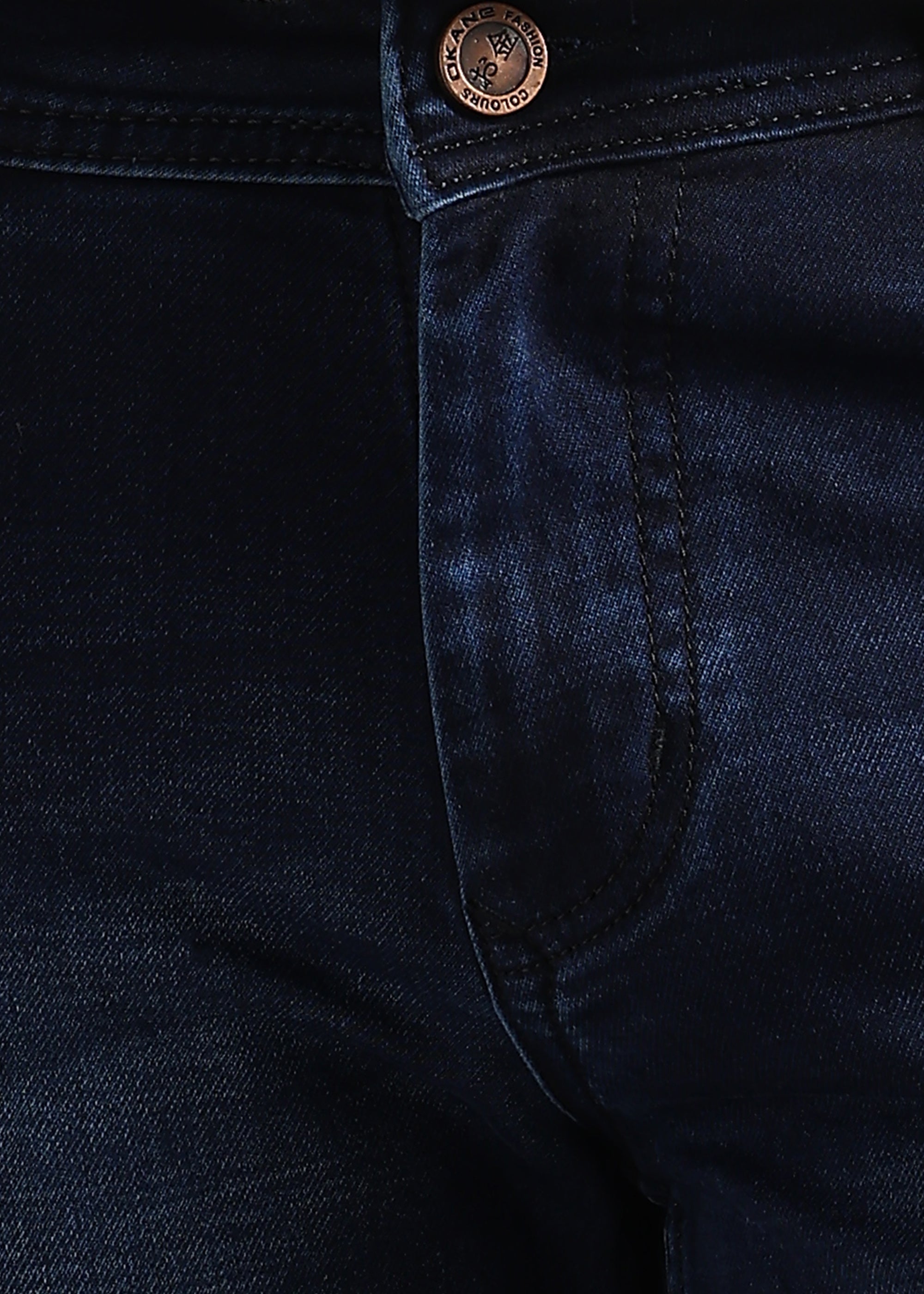 Denim Straight Fit Mid Rise Light Fade Jeans