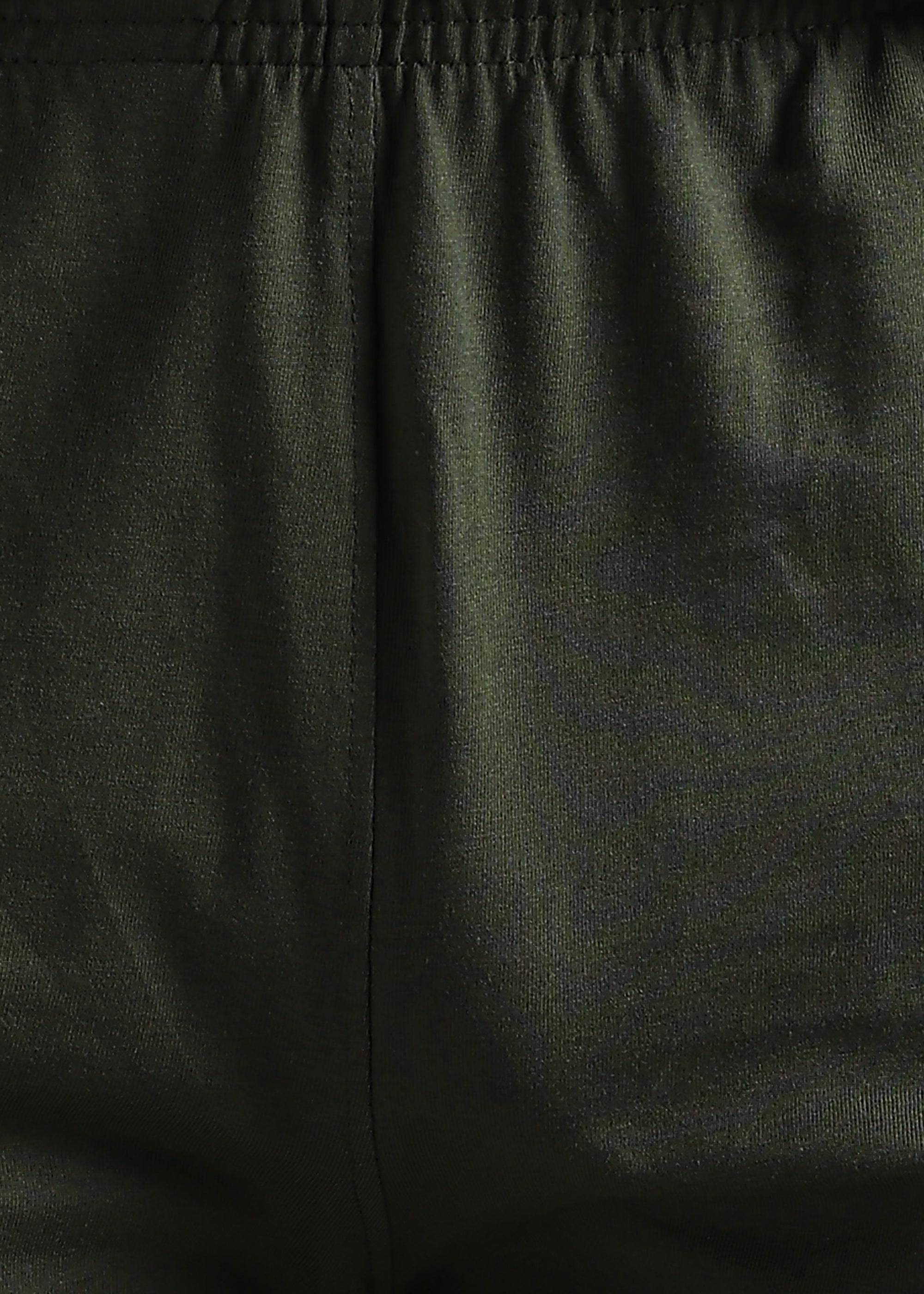 GREEN SOLID COTTON BLENDED JOGGER PANT