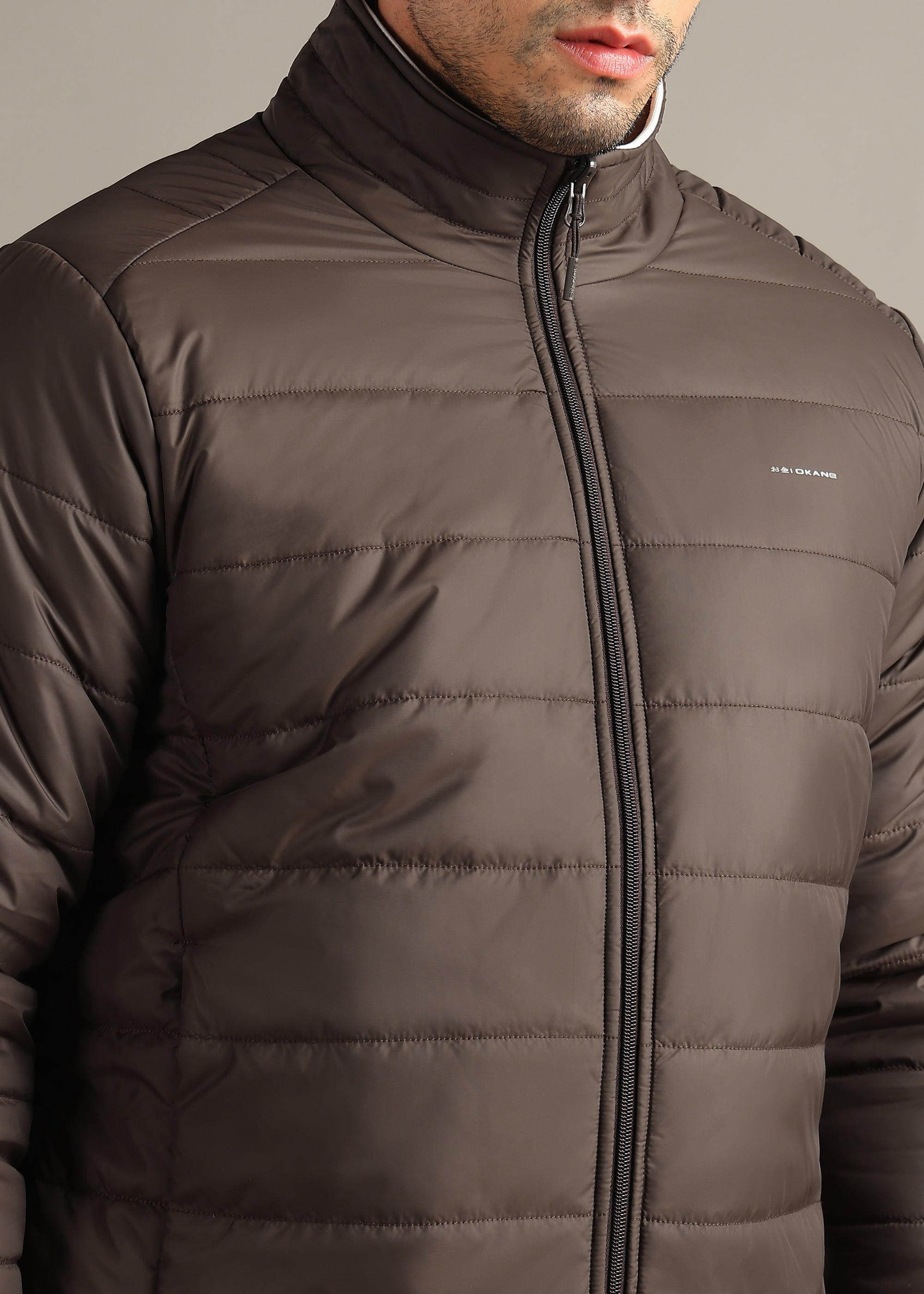 COFFEE SOLID  REVERSIBLE SUPER SOFT POLYFILL