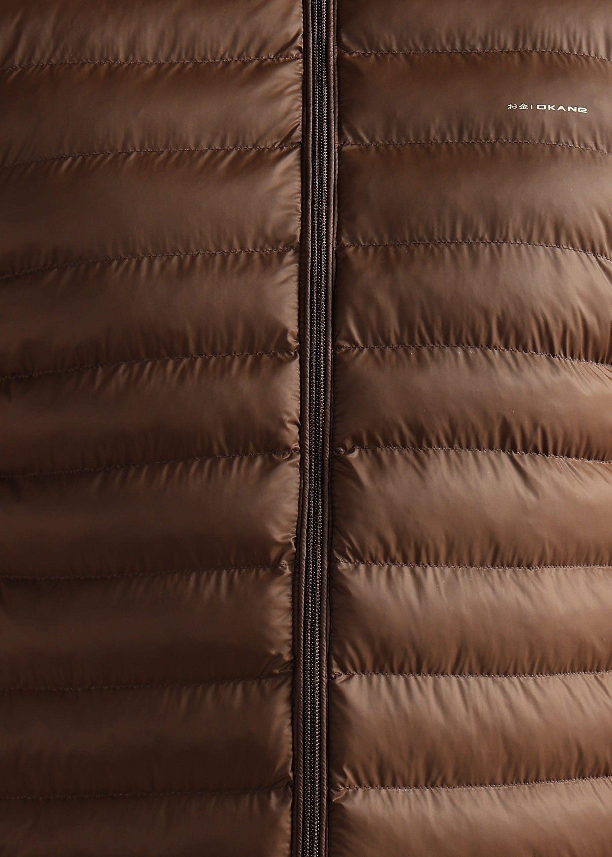 COFFEE WEIGHT LESS WARMTH+PORTABLE FULL SLEEVE JACKET